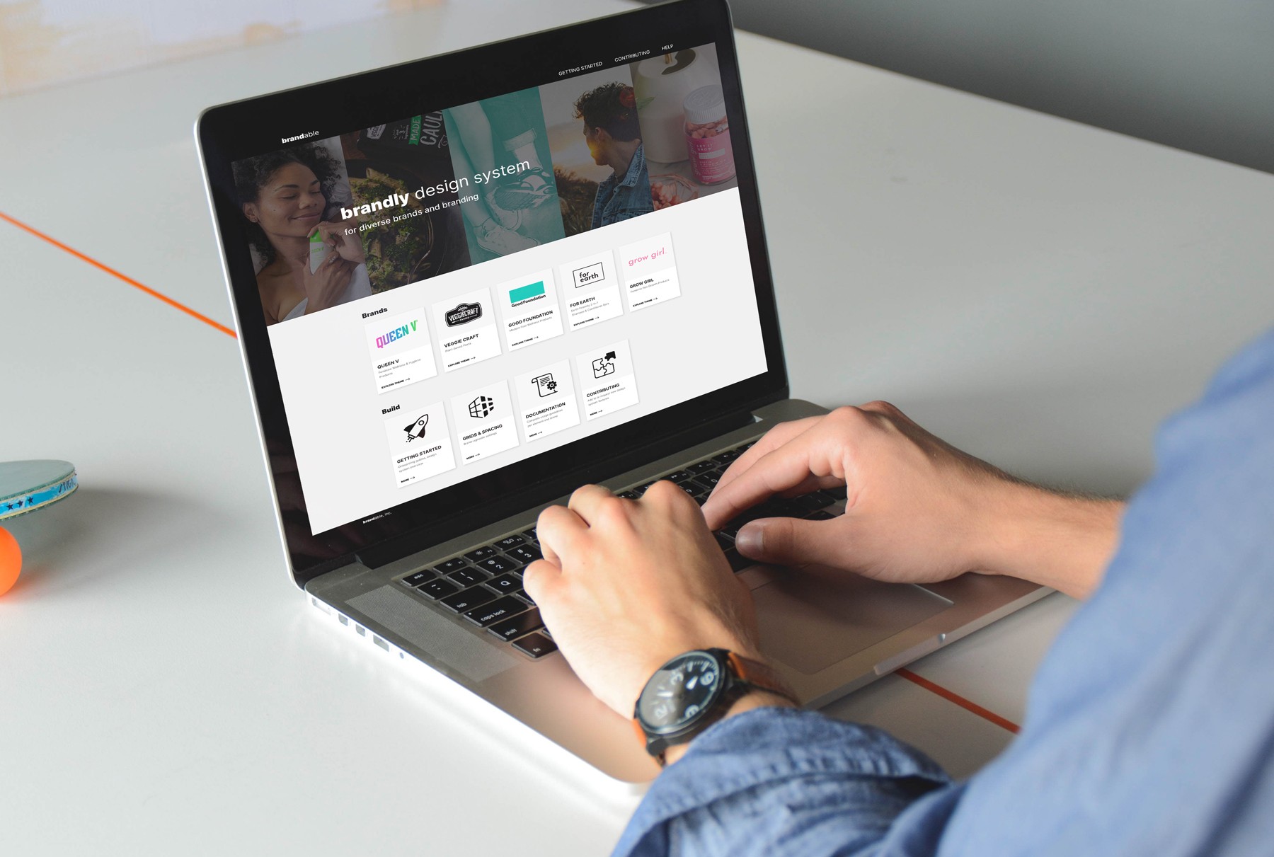 Brandly Design System Project Thumbnail